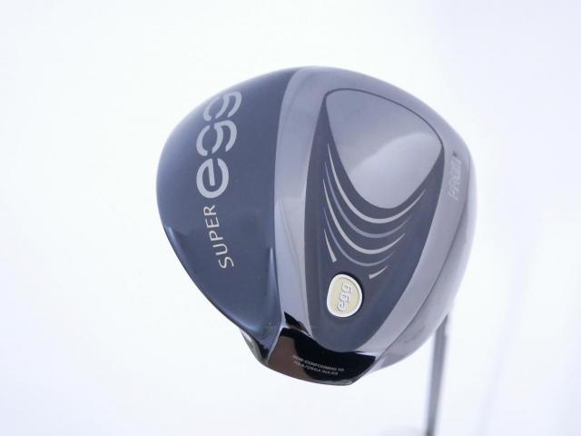 Driver : PRGR : ไดรเวอร์ PRGR Super EGG 485cc. (ปี 2023 หน้าเด้งเกินกฏ ตีไกลมาก) Loft 10.5 Flex R (M-37)