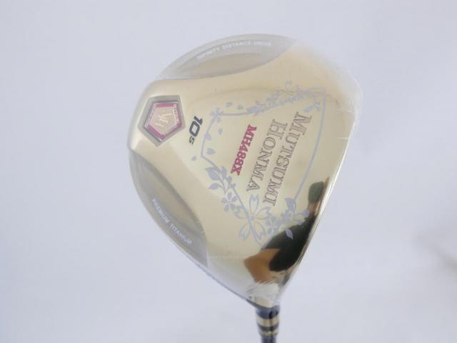 Driver : Other Brand : **ของใหม่ ยังไม่แกะพลาสติก** ไดรเวอร์ Mutsumi Honma MH488X (หัวขนาด 488cc. หน้าเด้งเกินกฏ) Loft 10.5 Flex SR