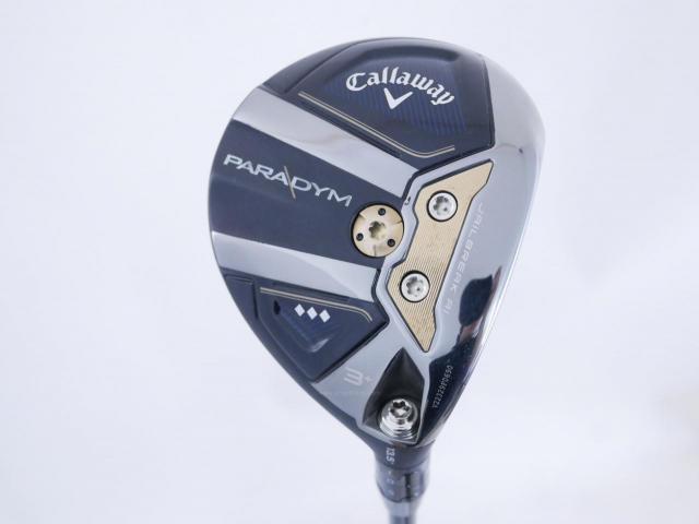 Fairway Wood : callaway : หัวไม้ 3 Callaway Paradym Triple Diamond (รุ่นปี 2023 Low Spin สุดๆ) Loft 13.5 (ปรับได้) ก้าน Mitsubishi TENSEI 55 Flex SR