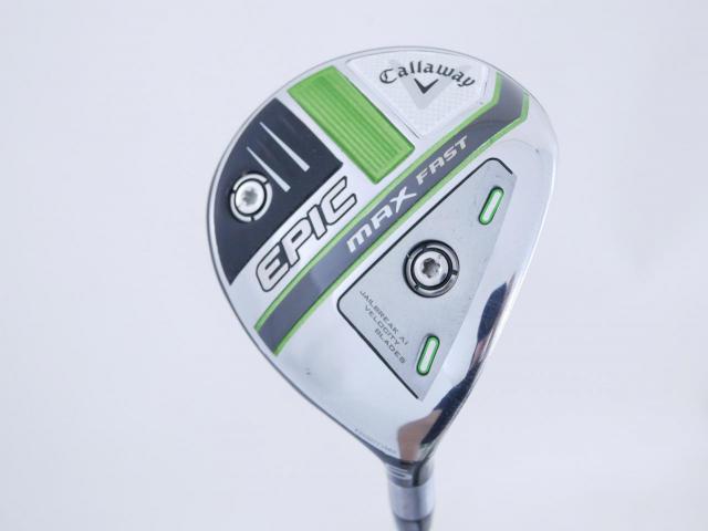 Lady club : All : หัวไม้ 5 Callaway EPIC MAX FAST (รุ่นปี 2021) Loft 18 ก้าน Mitsubishi ELDIO 40 Flex L