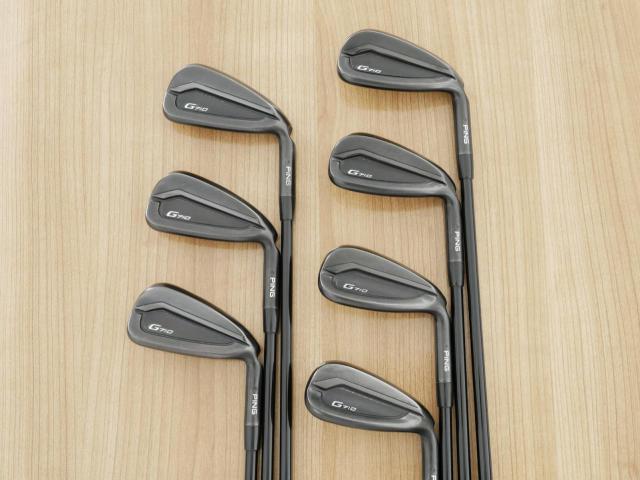 Iron set : Ping : ชุดเหล็ก Ping G710 (ปี 2021 Japan Spec. ใบใหญ่ ง่ายที่สุด ไกลที่สุดของ Ping) มีเหล็ก 5-Pw,Aw (7 ชิ้น) ก้านกราไฟต์ Ping ALTA Distanza 40 Flex R