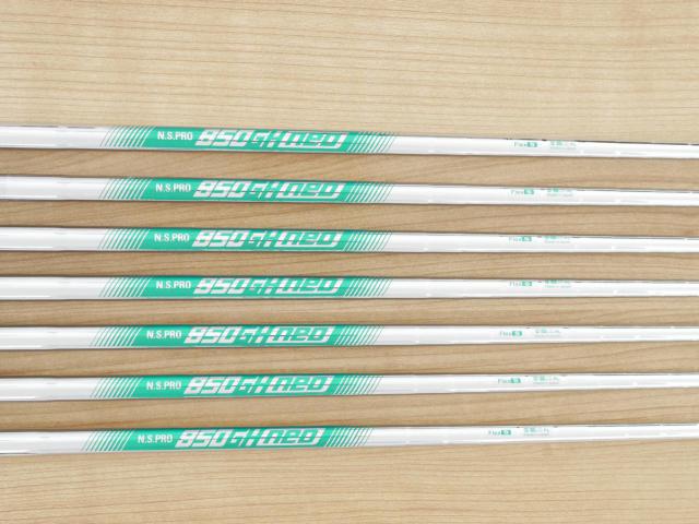 Iron set : Yamaha : ชุดเหล็ก Yamaha Inpres DriveStar Type S (รุ่นล่าสุด ปี 2025 ตีไกลที่สุด ไกลกว่าเหล็กทั่วไป 2 เบอร์ หน้าเด้งมากๆ) มีเหล็ก 7-Pw,Aw,As,Sw (7 ชิ้น) ก้านเหล็ก NS Pro 850 Neo Flex S