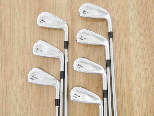 Iron set : Other Brand : ชุดเหล็ก Srixon ZX4 MK II (รุ่นปี 2023 ตีง่าย ไกล) มีเหล็ก 4-Pw (7 ชิ้น) ก้านกราไฟต์ Mitsubishi Diamana ZX-II 60 Flex S