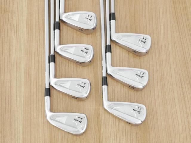 Iron set : Other Brand : ชุดเหล็ก Srixon ZX4 MK II (รุ่นปี 2023 ตีง่าย ไกล) มีเหล็ก 4-Pw (7 ชิ้น) ก้านกราไฟต์ Mitsubishi Diamana ZX-II 60 Flex S
