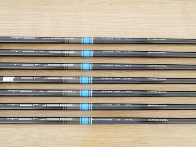 Iron set : Titleist : ชุดเหล็ก Titleist T200 Forged (ออกปี 2023 Japan Spec) มีเหล็ก 5-Pw,48 (7 ชิ้น) ก้านกราไฟต์ Mitsubishi TENSEI AM2 Flex S