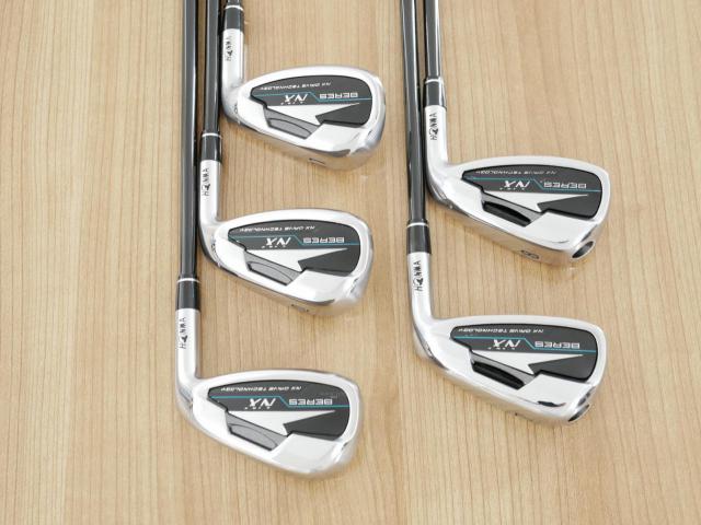 Iron set : Honma : ชุดเหล็ก Honma Beres NX (รุ่นปี 2023) มีเหล็ก 7-11 (5 ชิ้น) ก้านกราไฟต์ Honma Vizard 45 Flex S