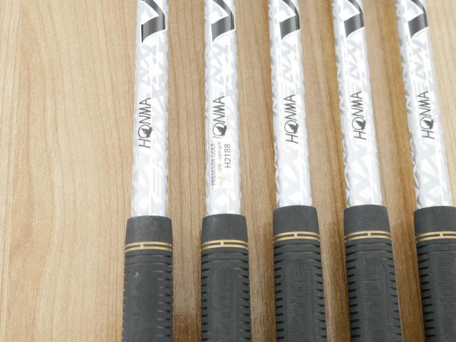 Iron set : Honma : ชุดเหล็ก Honma Beres NX (รุ่นปี 2023) มีเหล็ก 7-11 (5 ชิ้น) ก้านกราไฟต์ Honma Vizard 45 Flex S