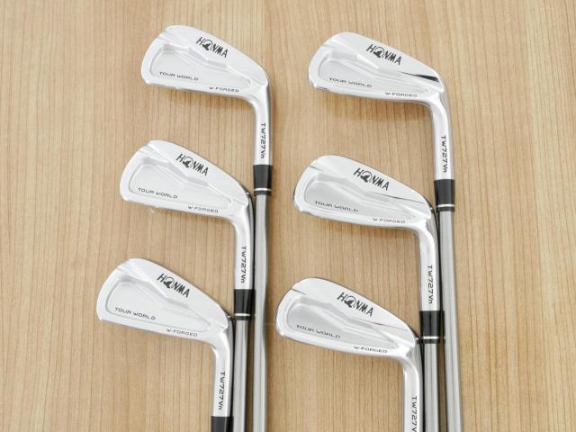 Iron set : Honma : ชุดเหล็ก Honma Tour World TW727VN (Forged ออกปี 2016) มีเหล็ก 5-10 (6 ชิ้น) ก้านกราไฟต์ Honma Vizard IB 95 Flex S