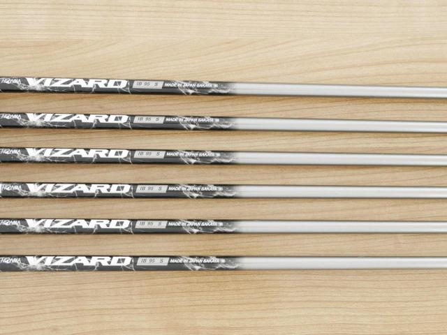 Iron set : Honma : ชุดเหล็ก Honma Tour World TW727VN (Forged ออกปี 2016) มีเหล็ก 5-10 (6 ชิ้น) ก้านกราไฟต์ Honma Vizard IB 95 Flex S