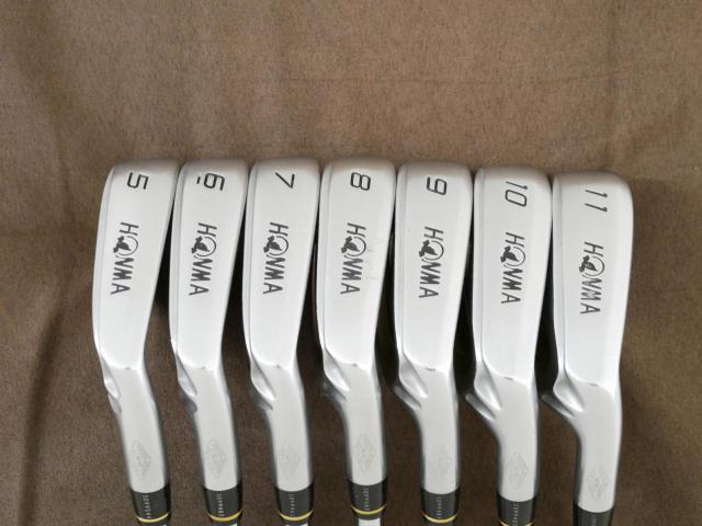 Iron set : Honma : ชุดเหล็ก Honma Beres MG703 (หน้าเด้ง) มีเหล็ก 5-11 (7 ชิ้น เทียบเท่า 4-Pw) ก้านเหล็ก NS Pro 950 Flex R