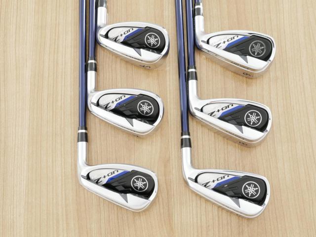 Iron set : Yamaha : ชุดเหล็ก Yamaha Inpres UD+2 (ออกปี 2021 ตีไกลที่สุด ไกลกว่าเหล็กทั่วไป 2 เบอร์ หน้าเด้ง COR 0.822) มีเหล็ก 7-Pw,Aw,As (6 ชิ้น) ก้านกราไฟต์ Fujikura Air Speeder M421i Flex SR
