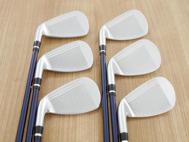 Iron set : Yamaha : ชุดเหล็ก Yamaha Inpres UD+2 (ออกปี 2021 ตีไกลที่สุด ไกลกว่าเหล็กทั่วไป 2 เบอร์ หน้าเด้ง COR 0.822) มีเหล็ก 7-Pw,Aw,As (6 ชิ้น) ก้านกราไฟต์ Fujikura Air Speeder M421i Flex SR