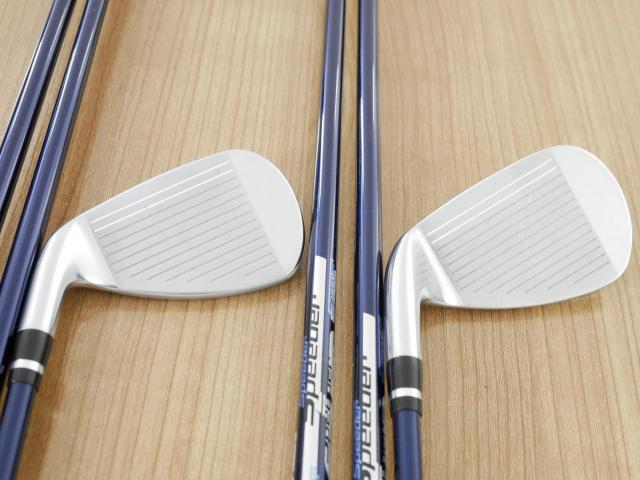 Iron set : Yamaha : ชุดเหล็ก Yamaha Inpres UD+2 (ออกปี 2021 ตีไกลที่สุด ไกลกว่าเหล็กทั่วไป 2 เบอร์ หน้าเด้ง COR 0.822) มีเหล็ก 7-Pw,Aw,As (6 ชิ้น) ก้านกราไฟต์ Fujikura Air Speeder M421i Flex SR