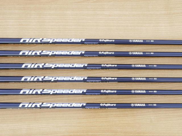Iron set : Yamaha : ชุดเหล็ก Yamaha Inpres UD+2 (ออกปี 2021 ตีไกลที่สุด ไกลกว่าเหล็กทั่วไป 2 เบอร์ หน้าเด้ง COR 0.822) มีเหล็ก 7-Pw,Aw,As (6 ชิ้น) ก้านกราไฟต์ Fujikura Air Speeder M421i Flex SR