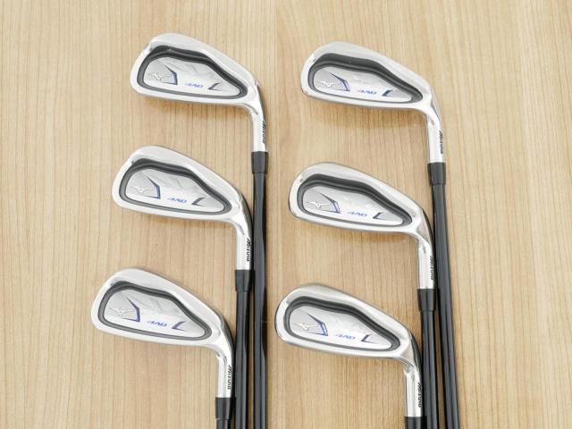 Iron set : Mizuno : ชุดเหล็ก Mizuno EURUS 4AD (ใบใหญ่ ตีง่าย) มีเหล็ก 5-Pw (6 ชิ้น) ก้านกราไฟต์ Flex SR