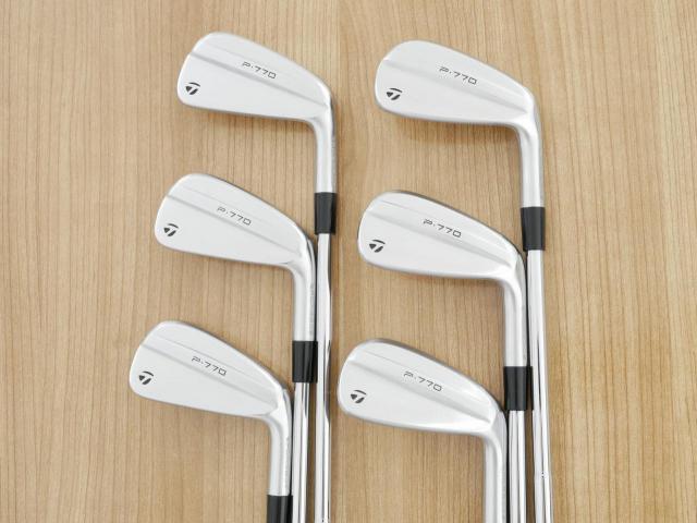 Iron set : Taylormade : ชุดเหล็ก Taylormade P770 Forged (รุ่นล่าสุด ออกปี 2024 นุ่ม แน่น) มีเหล็ก 5-Pw (6 ชิ้น) ก้านเหล็ก Dynamic Gold 115 MID S200