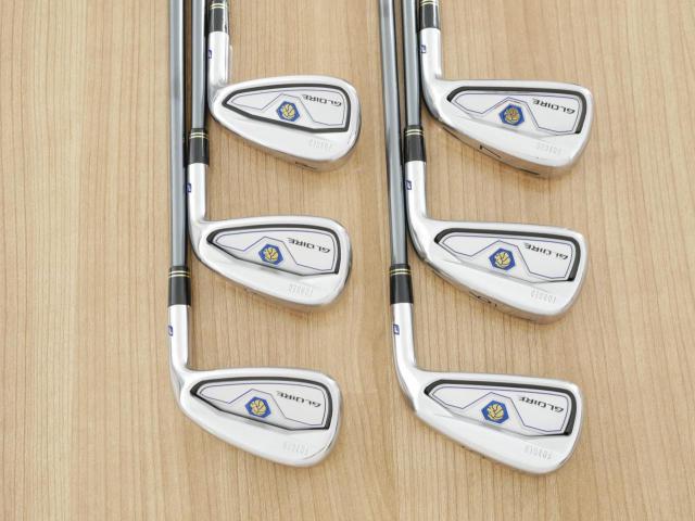 Iron set : Taylormade : ชุดเหล็ก Taylormade Gloire F Forged (รุ่นท๊อปสุด Japan Spec.) มีเหล็ก 5-Pw (6 ชิ้น) ก้านกราไฟต์ Flex R