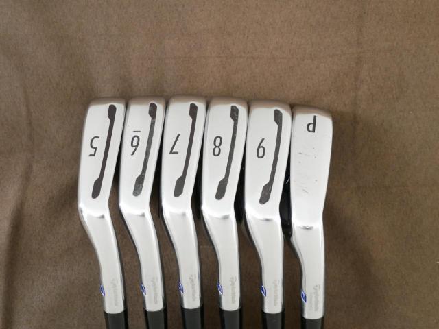 Iron set : Taylormade : ชุดเหล็ก Taylormade Gloire F Forged (รุ่นท๊อปสุด Japan Spec.) มีเหล็ก 5-Pw (6 ชิ้น) ก้านกราไฟต์ Flex R