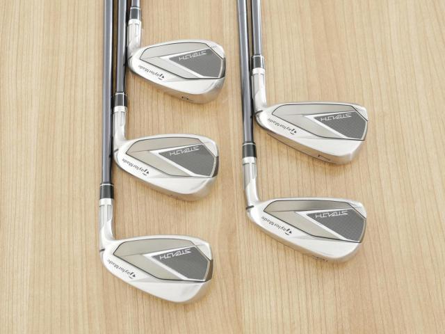 Iron set : Taylormade : ชุดเหล็ก Taylormade Stealth (ออกปี 2022 Japan Spec.) มีเหล็ก 6-Pw (5 ชิ้น) ก้านกราไฟต์ Mitsubishi Tensei TM60 Flex R