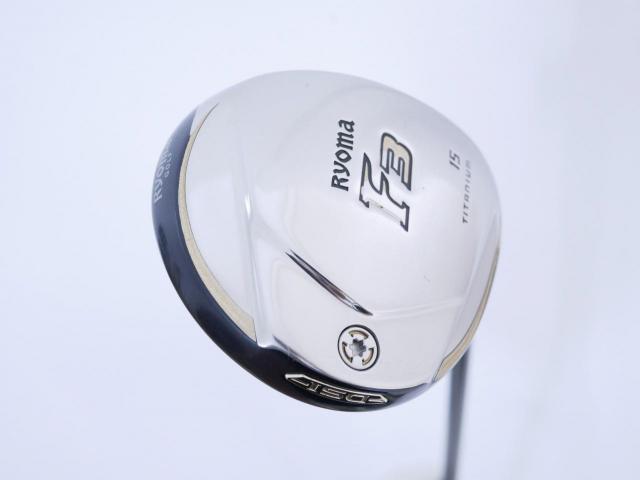 Fairway Wood : Other Brand : หัวไม้ 3 Ryoma F Titanium (รุ่นปี 2019 ไกลมากๆ) Loft 15 ก้าน Tour AD RF2 Flex SR