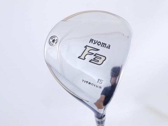 Fairway Wood : Other Brand : **มีบุบ** หัวไม้ 3 Ryoma F Titanium (รุ่นปี 2019 ไกลมากๆ) Loft 15 ก้าน Tour AD RF2 Flex SR