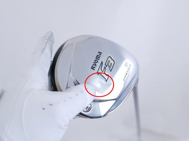Fairway Wood : Other Brand : **มีบุบ** หัวไม้ 3 Ryoma F Titanium (รุ่นปี 2019 ไกลมากๆ) Loft 15 ก้าน Tour AD RF2 Flex SR