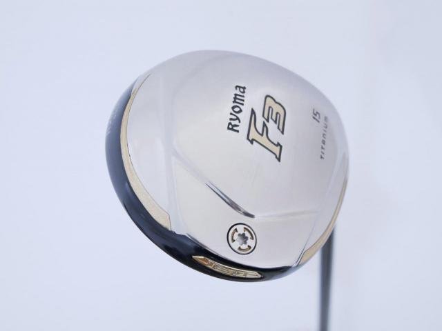 Fairway Wood : Other Brand : หัวไม้ 3 Ryoma F Titanium (รุ่นปี 2019 ไกลมากๆ) Loft 15 ก้าน Tour AD RF2 Flex S