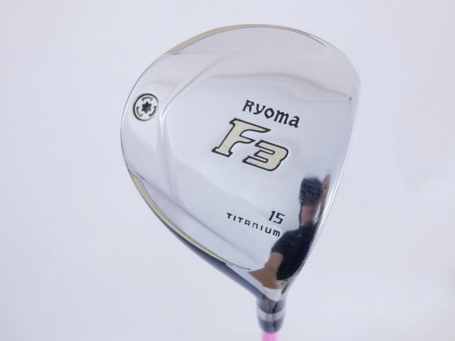 Fairway Wood : Other Brand : หัวไม้ 3 Ryoma F Titanium (รุ่นปี 2019 ไกลมากๆ) Loft 15 สุดยอดก้าน Crazy Arrow Fairway Flex R