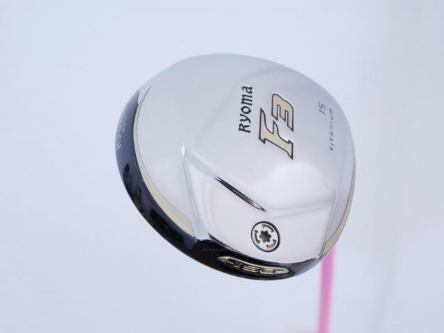 Fairway Wood : Other Brand : หัวไม้ 3 Ryoma F Titanium (รุ่นปี 2019 ไกลมากๆ) Loft 15 สุดยอดก้าน Crazy Arrow Fairway Flex R