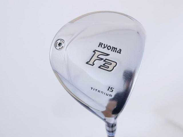 Fairway Wood : Other Brand : หัวไม้ 3 Ryoma F Titanium (รุ่นปี 2019 ไกลมากๆ) Loft 15 สุดยอดก้าน Crime Of Angel Lightning Flex R