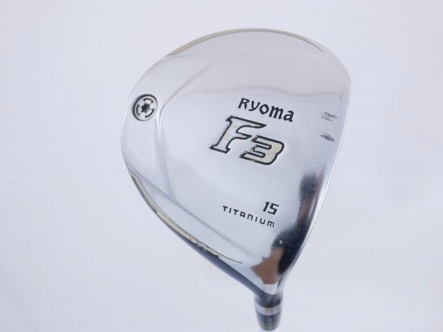 Fairway Wood : Other Brand : หัวไม้ 3 Ryoma F Titanium (รุ่นปี 2019 ไกลมากๆ) Loft 15 ก้าน Fujikura Air Speeder Plus (อ่อนเหมือน R2)