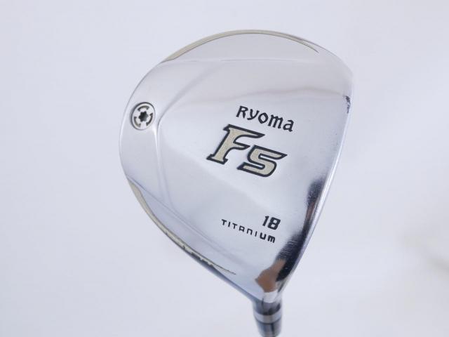 Fairway Wood : Other Brand : หัวไม้ 5 Ryoma F Titanium (รุ่นปี 2019 ไกลมากๆ) Loft 18 ก้าน Fujikura Air Speeder Plus (อ่อนเหมือน R2)