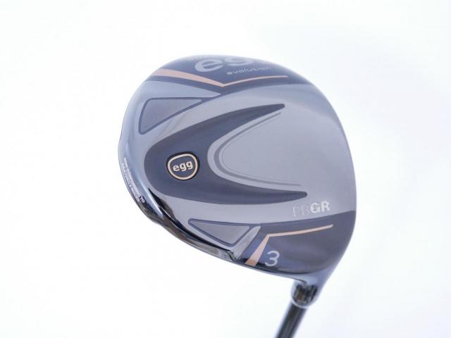 Fairway Wood : PRGR : หัวไม้ 3 PRGR Super EGG Evolution (รุ่นล่าสุด ออกปี 2024 หน้าเด้งเกินกฏ ตีไกลมาก) Loft 16 Flex SR (M-40)