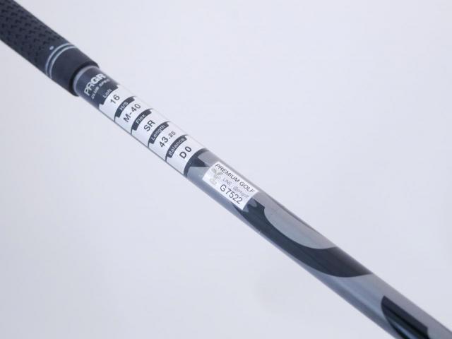Fairway Wood : PRGR : หัวไม้ 3 PRGR Super EGG Evolution (รุ่นล่าสุด ออกปี 2024 หน้าเด้งเกินกฏ ตีไกลมาก) Loft 16 Flex SR (M-40)