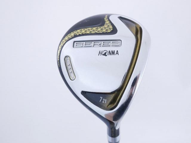 Fairway Wood : Honma : **มีบุบ ก้าน 3 ดาว** หัวไม้ 7 Honma Beres 2020 (ออกปี 2020) Loft 21 ก้าน Honma ARMRQ (47) Flex R (3 ดาว)