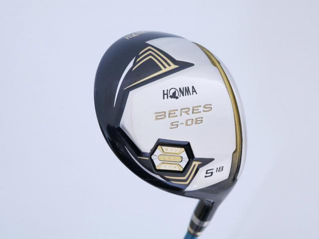 Fairway Wood : Honma : **ก้าน 3 ดาว** หัวไม้ 5 Honma Beres S-06 (รุ่นปี 2019) Loft 18 ก้าน ARMRQ X (43) Flex R (3 ดาว)