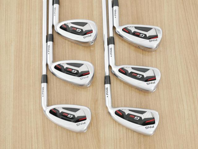 Iron set : Ping : ชุดเหล็ก Ping G410 (รุ่นปี 2019 Japan Spec. ใบใหญ่ ง่าย ไกล) มีเหล็ก 5-Pw (6 ชิ้น) ก้านเหล็ก NS Pro Modus 105 Flex S