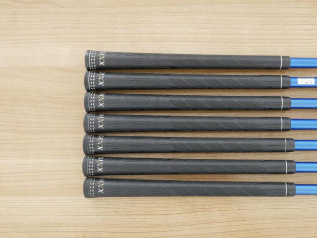 Iron set : XXIO : ชุดเหล็ก XXIO Cross (ออกปี 2019 ตีไกลที่สุดของที่สุดจาก XXIO หน้าเด้งสุดๆ) มีเหล็ก 7-Pw,Aw,Dw,Sw (7 ชิ้น ตีไกลกว่าปกติ 2 เบอร์) ก้านกราไฟต์ MH1000 Flex R
