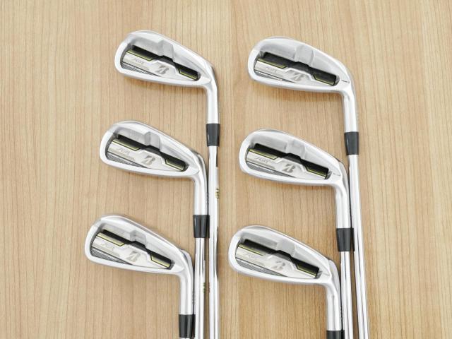 Iron set : Bridgestone : ชุดเหล็ก Bridgestone JGR Hybrid Forged (ตีไกลกว่าตัวอื่น 2 เบอร์) มีเหล็ก 5-P1 (6 ชิ้น) ก้านเหล็ก NS Pro ZELOS 8 Flex R
