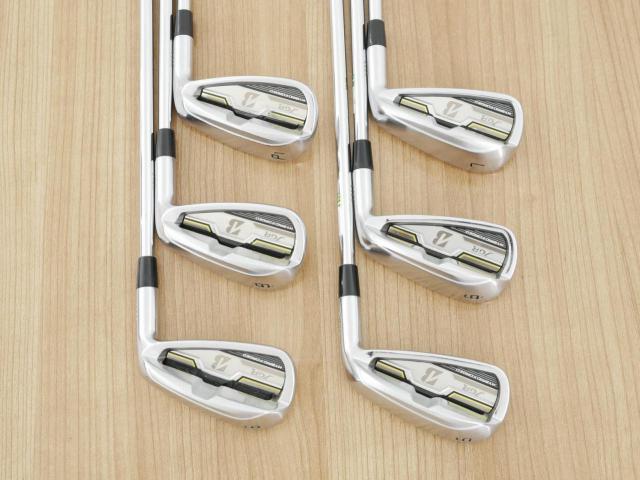 Iron set : Bridgestone : ชุดเหล็ก Bridgestone JGR Hybrid Forged (ตีไกลกว่าตัวอื่น 2 เบอร์) มีเหล็ก 5-P1 (6 ชิ้น) ก้านเหล็ก NS Pro ZELOS 8 Flex R