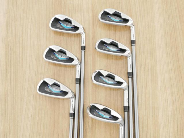 Iron set : Tsuruya : ชุดเหล็ก Tsuruya AXEL BL (ตีง่าย ไกล หน้าเด้ง) มีเหล็ก 5-Pw,Sw (7 ชิ้น) ก้านกราไฟต์ Flex R