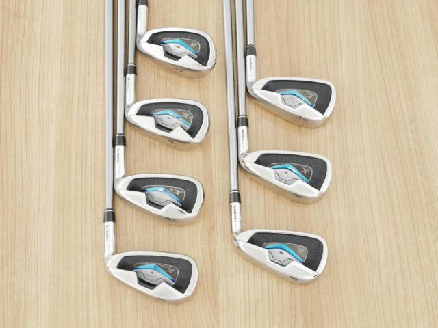 Iron set : Tsuruya : ชุดเหล็ก Tsuruya AXEL BL (ตีง่าย ไกล หน้าเด้ง) มีเหล็ก 5-Pw,Sw (7 ชิ้น) ก้านกราไฟต์ Flex R