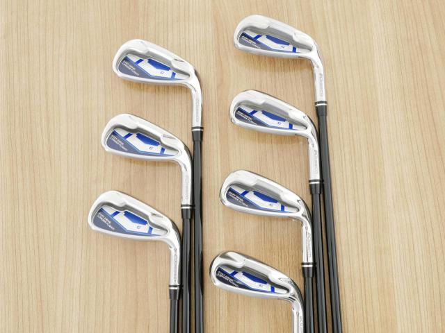 Iron set : Kasco : ชุดเหล็ก Kasco DIMPALS G7 (ใบใหญ่) มีเหล็ก 5-Pw,Sw (7 ชิ้น) ก้านกราไฟต์ Flex R