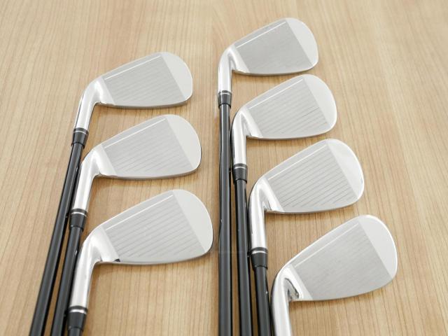 Iron set : Kasco : ชุดเหล็ก Kasco DIMPALS G7 (ใบใหญ่) มีเหล็ก 5-Pw,Sw (7 ชิ้น) ก้านกราไฟต์ Flex R