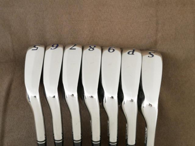 Iron set : Kasco : ชุดเหล็ก Kasco DIMPALS G7 (ใบใหญ่) มีเหล็ก 5-Pw,Sw (7 ชิ้น) ก้านกราไฟต์ Flex R