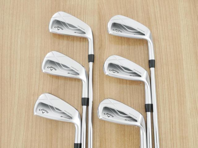 Iron set : Callaway : ชุดเหล็ก Callaway X Forged MAX Star (รุ่นล่าสุด ออกปี 2025) มีเหล็ก 5-Pw (6 ชิ้น) ก้านเหล็ก NS Pro 950 Flex S