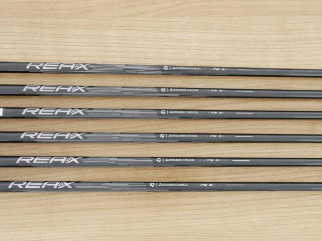 Iron set : Taylormade : ชุดเหล็ก Taylormade Qi MAX (รุ่นล่าสุด ออกปี 2026 Japan Spec.) มีเหล็ก 6-Pw,Aw (6 ชิ้น) ก้านกราไฟต์ Mitsubishi REAX 75 Flex S