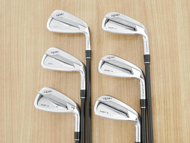Iron set : Honma : ชุดเหล็ก Honma Tour World XP-1 (รุ่นปี 2020 ใบใหญ่ ตีง่าย ไกล) มีเหล็ก 6-11 (6 ชิ้น) ก้านกราไฟต์ Honma Vizard 43 Flex S