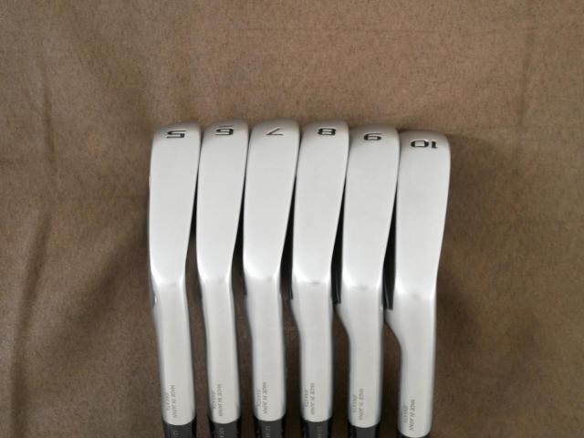 Iron set : Honma : ชุดเหล็ก Honma Tour World TR20B Forged (ออกปี 2020) มีเหล็ก 5-10 (6 ชิ้น) ก้านเหล็ก NS Pro Modus Flex S