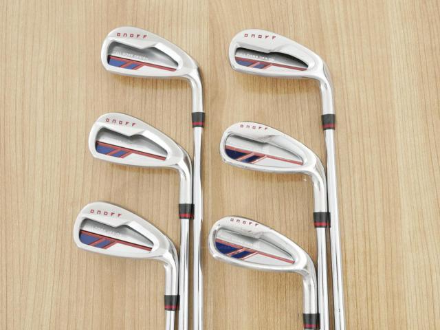 Iron set : Daiwa : ชุดเหล็ก Daiwa OnOff AKA (ออกปี 2021 หน้าเด้ง Maraging ยืดยุบได้ ตีง่าย นุ่ม ไกลมากๆ) มีเหล็ก 6-Pw,Aw (6 ชิ้น) ก้านเหล็ก NS Pro 950 NEO Flex S